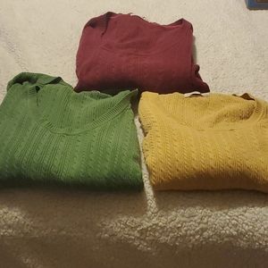 Old navy sweater bundle XL